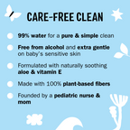 Sensitive Clean Baby Wipes